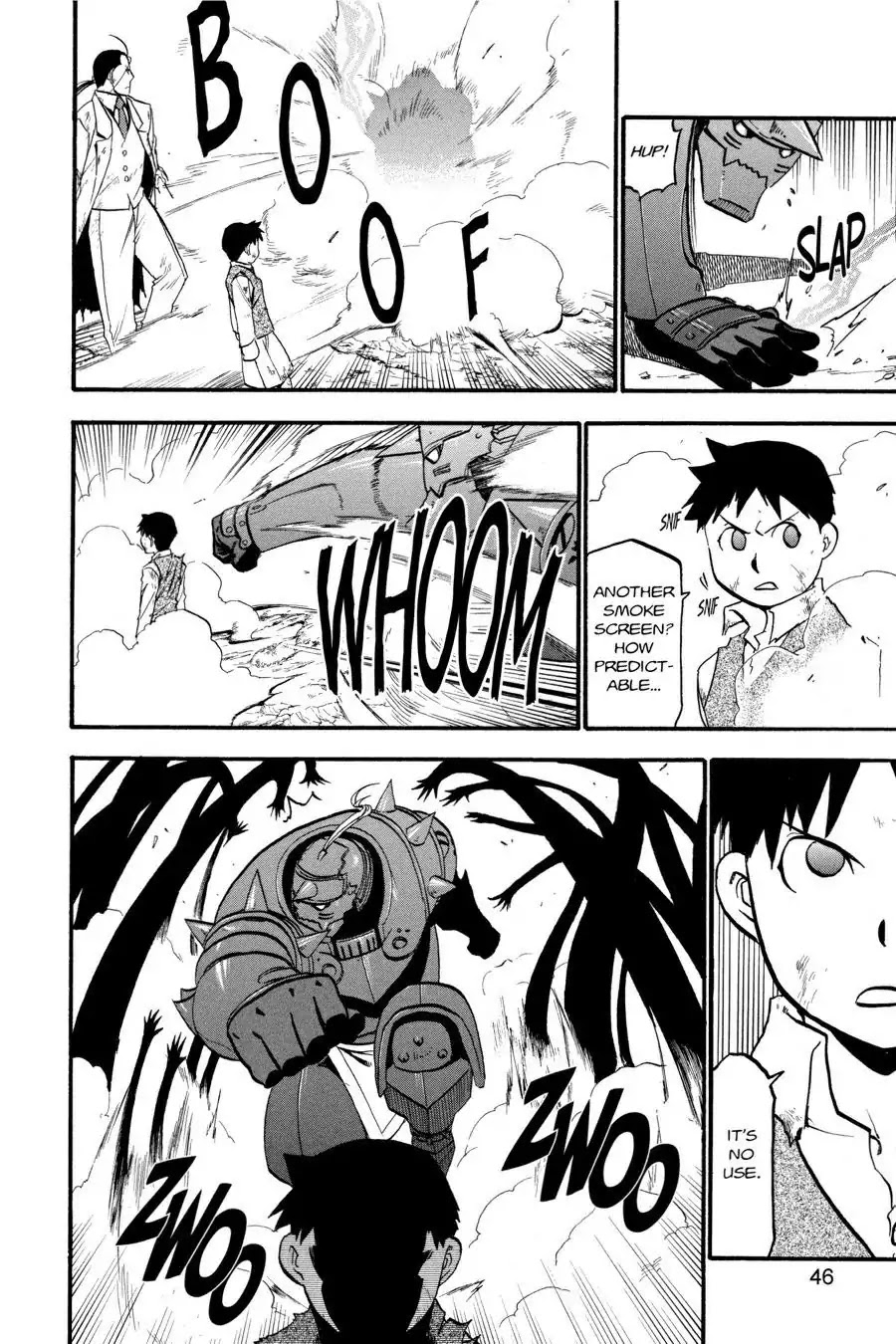 Fullmetal Alchemist manga, chapter 92, page 46 of 50
