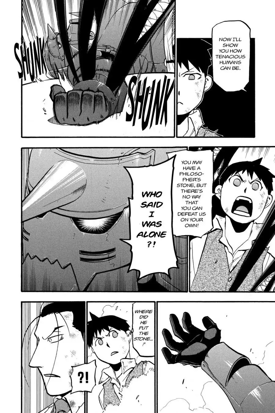 Fullmetal Alchemist manga, chapter 92, page 48 of 50