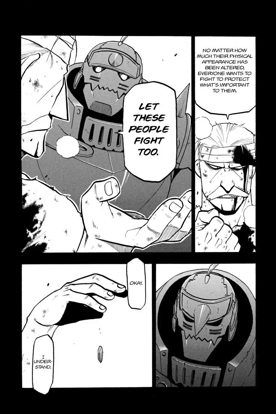 Fullmetal Alchemist manga, chapter 92, page 8 of 50