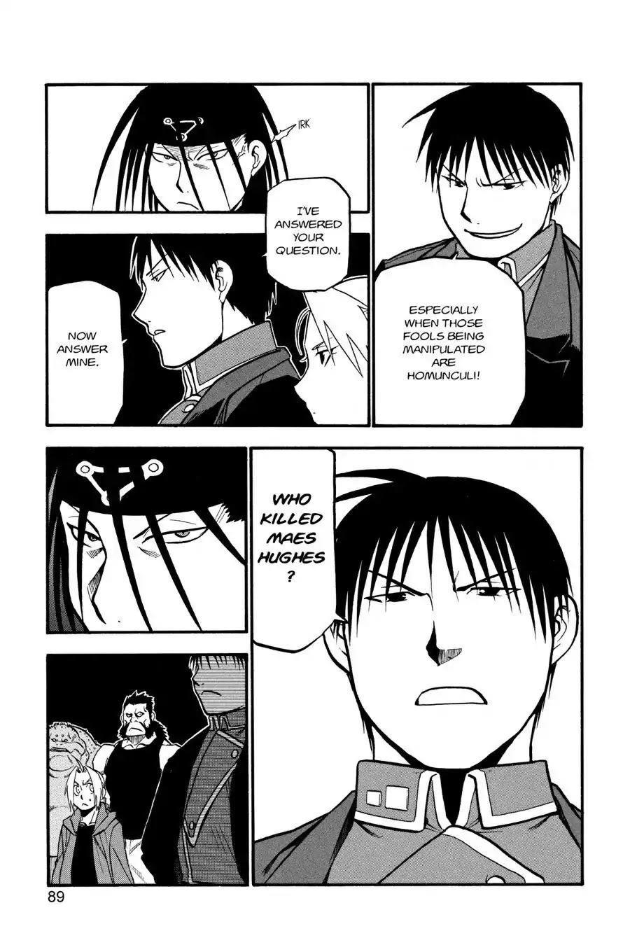 FullMetal Alchemist Chapter 93 page 37 - Chapter 93: Archenemy