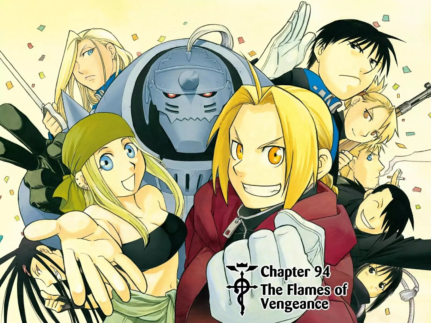 FullMetal Alchemist Chapter 94 page 1 - Chapter 94: The Flames of Vengeance