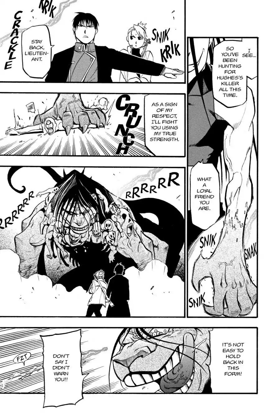 FullMetal Alchemist Chapter 94 page 17 - Chapter 94: The Flames of Vengeance