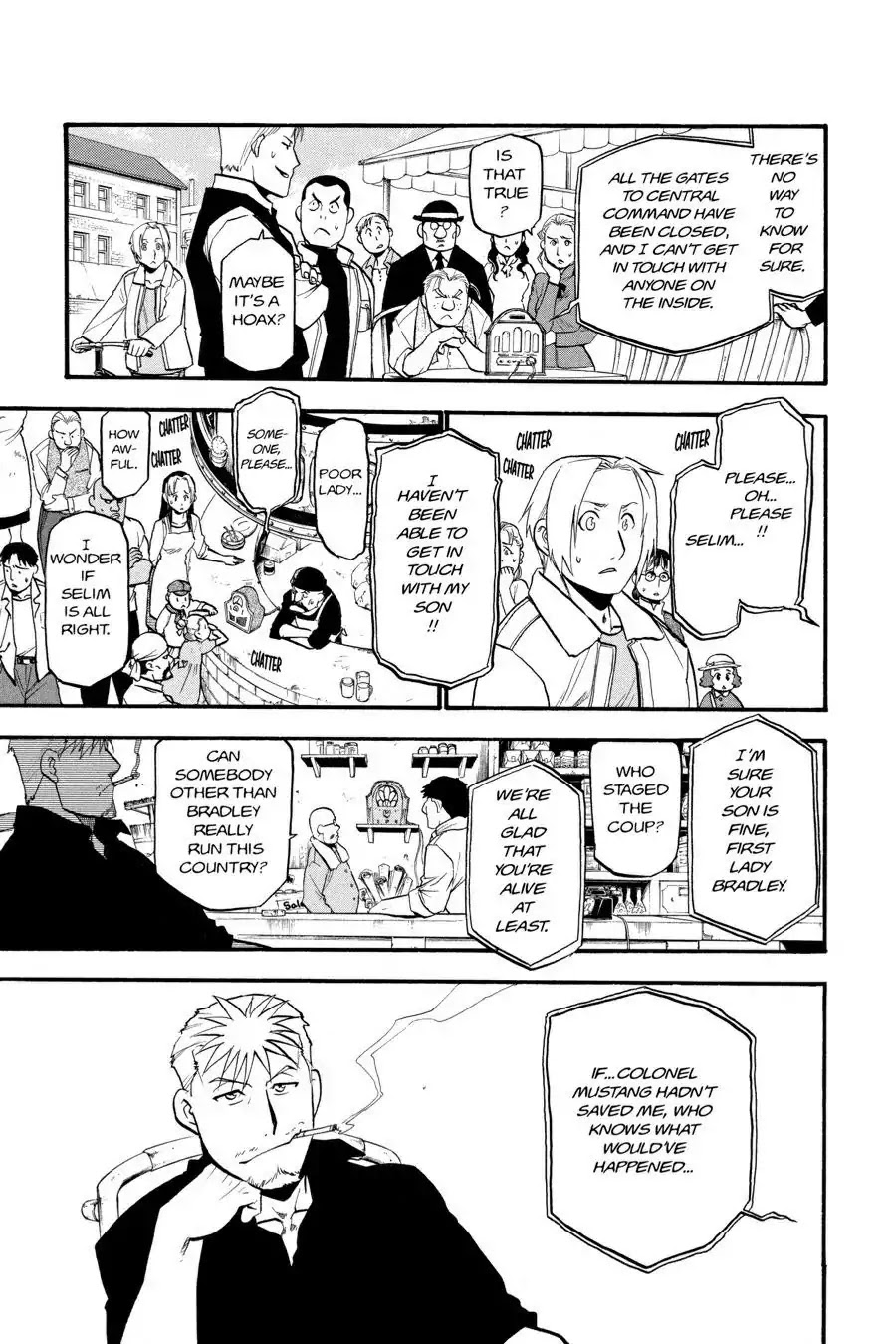 FullMetal Alchemist Chapter 94 page 5 - Chapter 94: The Flames of Vengeance