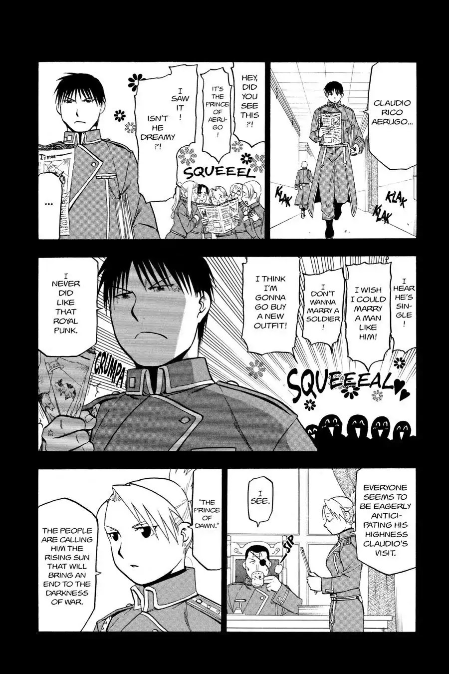 FullMetal Alchemist Chapter 95.5 page 5 - Vol.23 Special Episode: Fullmetal Alchemist, Wii: Prince of Dawn
