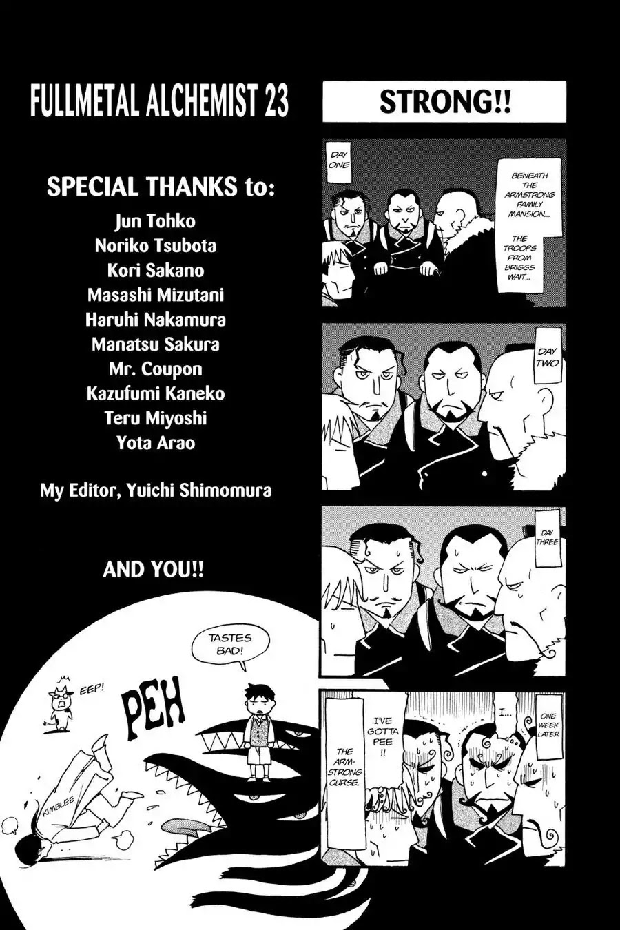 FullMetal Alchemist Chapter 95.5 page 9 - Vol.23 Special Episode: Fullmetal Alchemist, Wii: Prince of Dawn