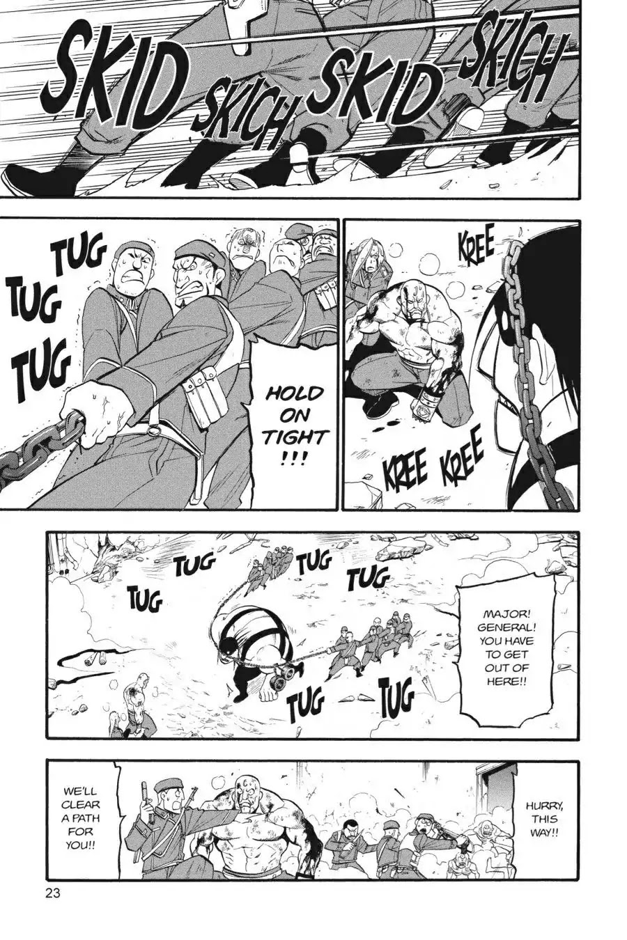FullMetal Alchemist Chapter 96 page 23 - Chapter 96: Two Strong Women