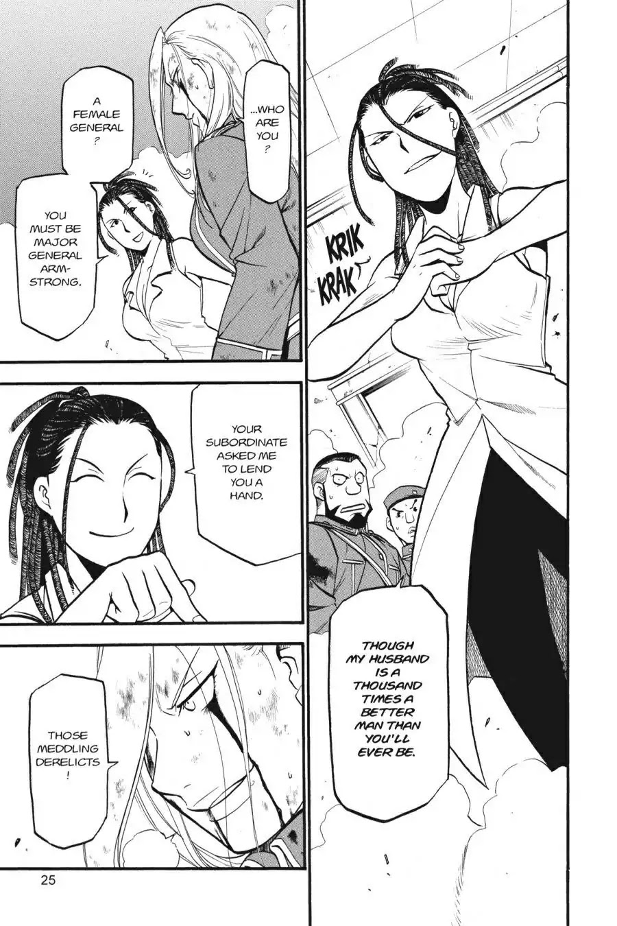 FullMetal Alchemist Chapter 96 page 25 - Chapter 96: Two Strong Women