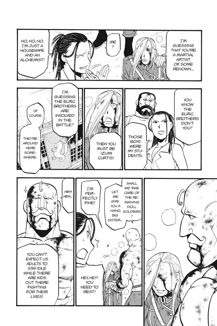 FullMetal Alchemist Chapter 96 page 36 - Chapter 96: Two Strong Women