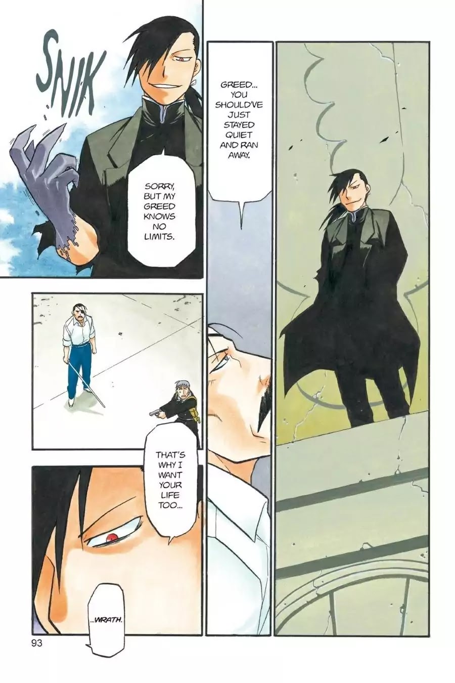 FullMetal Alchemist Chapter 98 page 1 - Chapter 98: Greed Without Limits