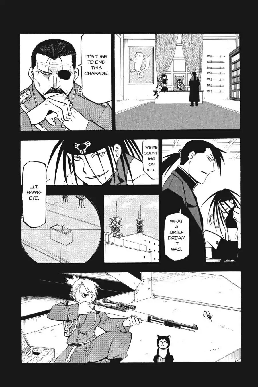 FullMetal Alchemist Chapter 99.5 page 3 - Vol.24 Special Episode: Fullmetal Alchemist, Wii: Daughter of the Dusk