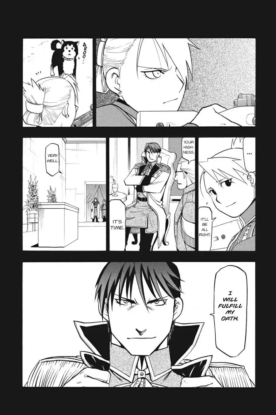 FullMetal Alchemist Chapter 99.5 page 4 - Vol.24 Special Episode: Fullmetal Alchemist, Wii: Daughter of the Dusk