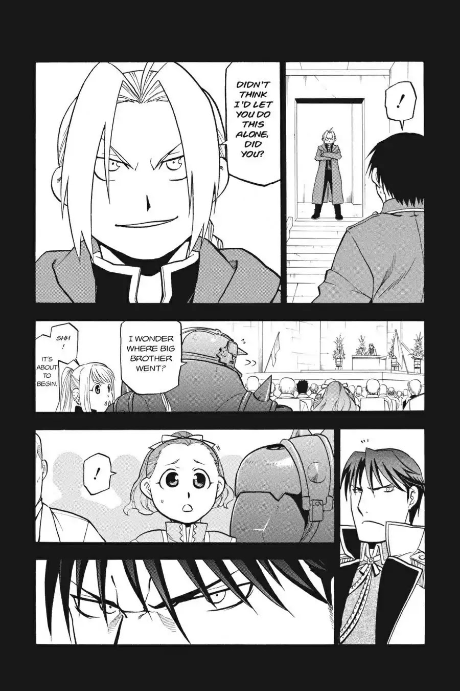 FullMetal Alchemist Chapter 99.5 page 6 - Vol.24 Special Episode: Fullmetal Alchemist, Wii: Daughter of the Dusk