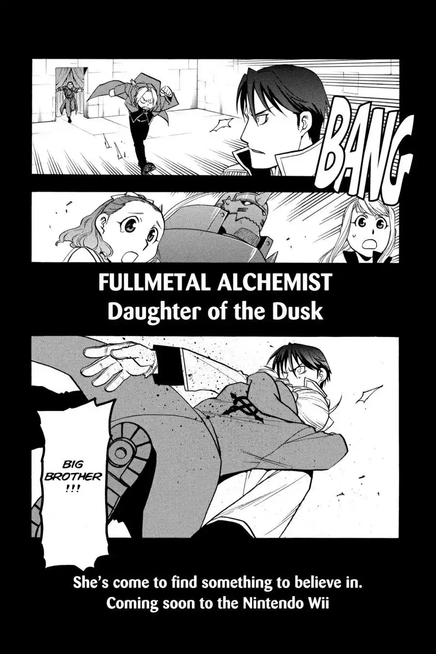 FullMetal Alchemist Chapter 99.5 page 8 - Vol.24 Special Episode: Fullmetal Alchemist, Wii: Daughter of the Dusk