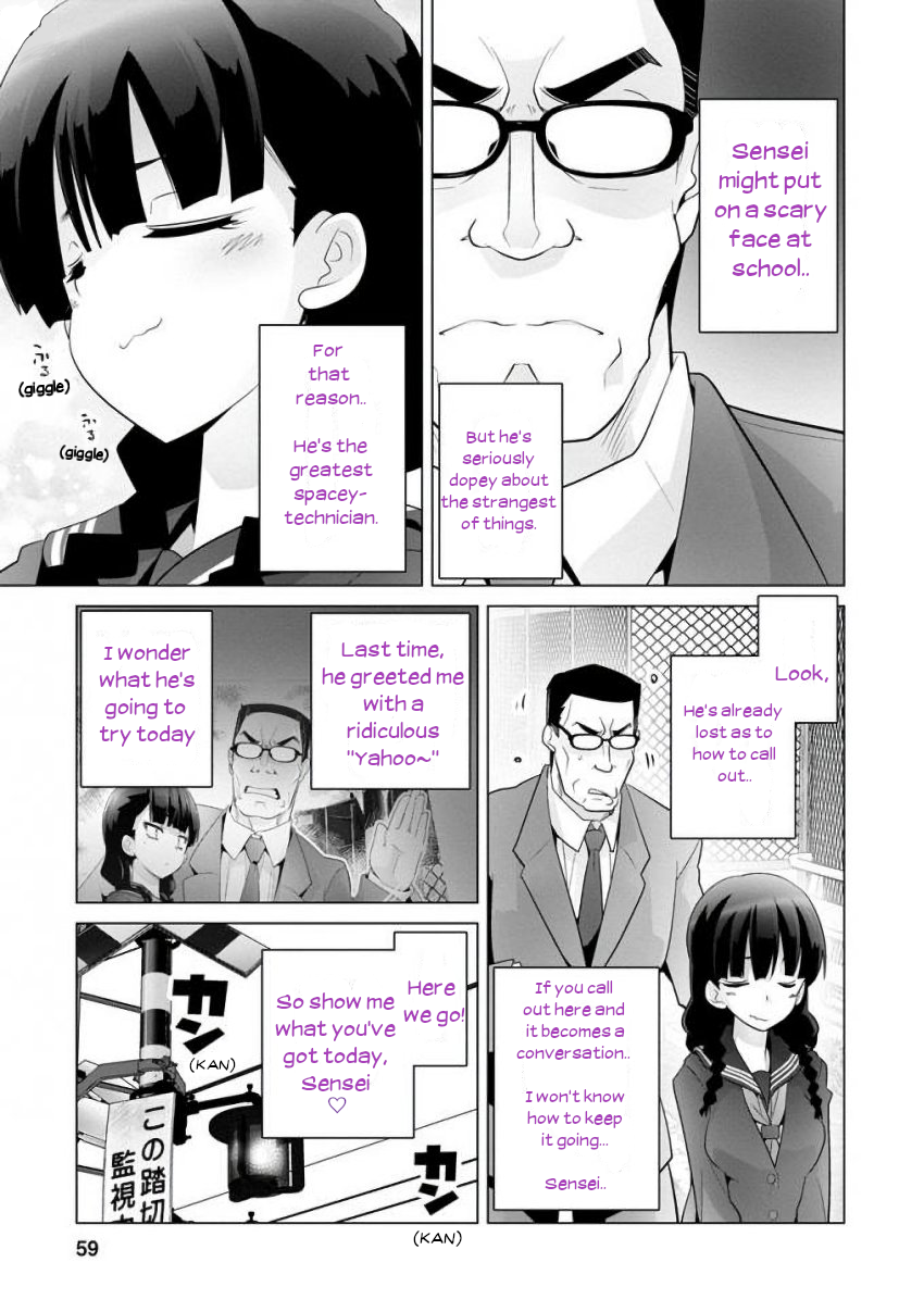 Fumikiri Jikan Chapter 15 page 3 - Chapter 15: Together With Sensei (2)