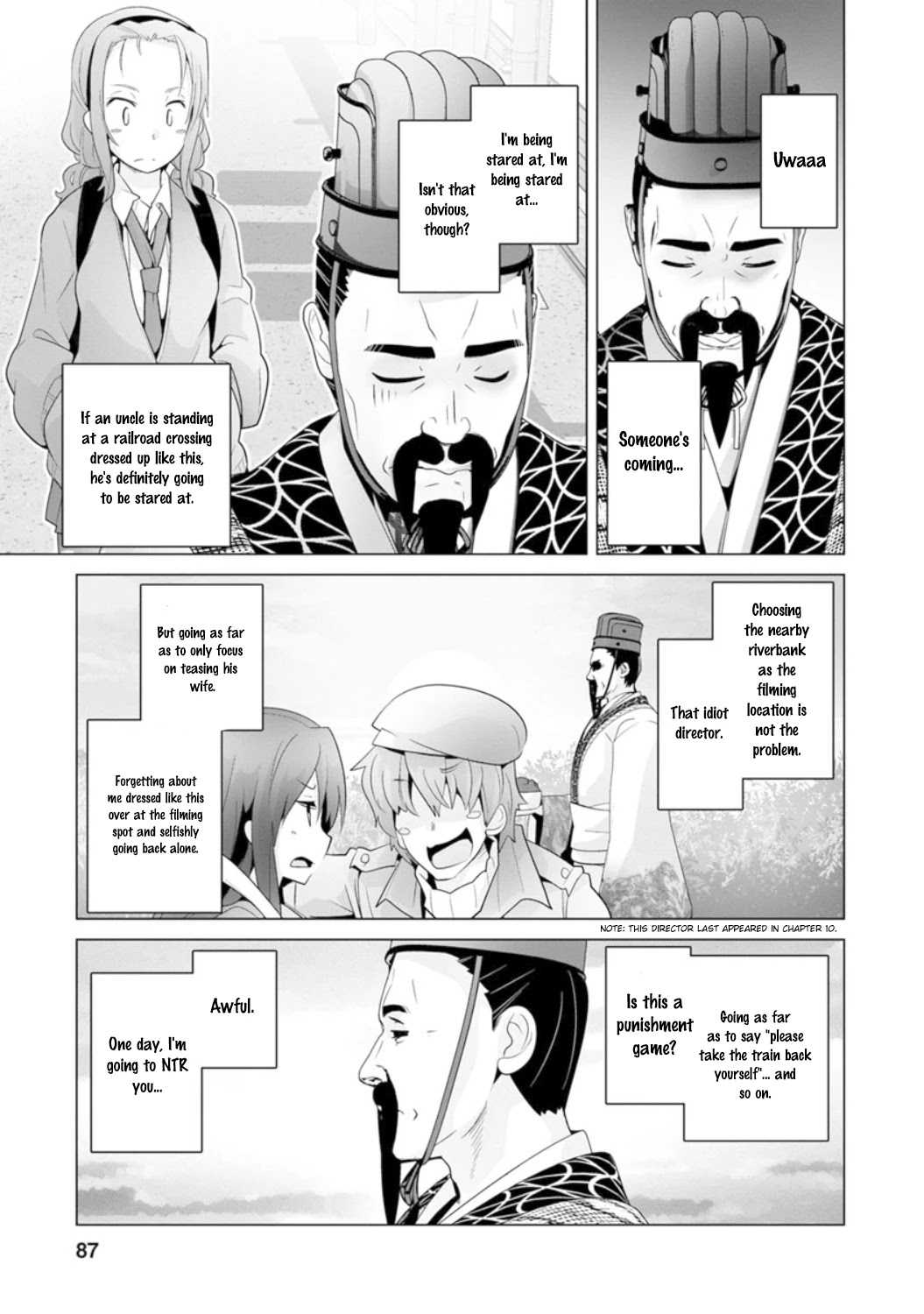 Fumikiri Jikan Chapter 17 page 5 - Chapter 17: Me and Uncle Chong'Er