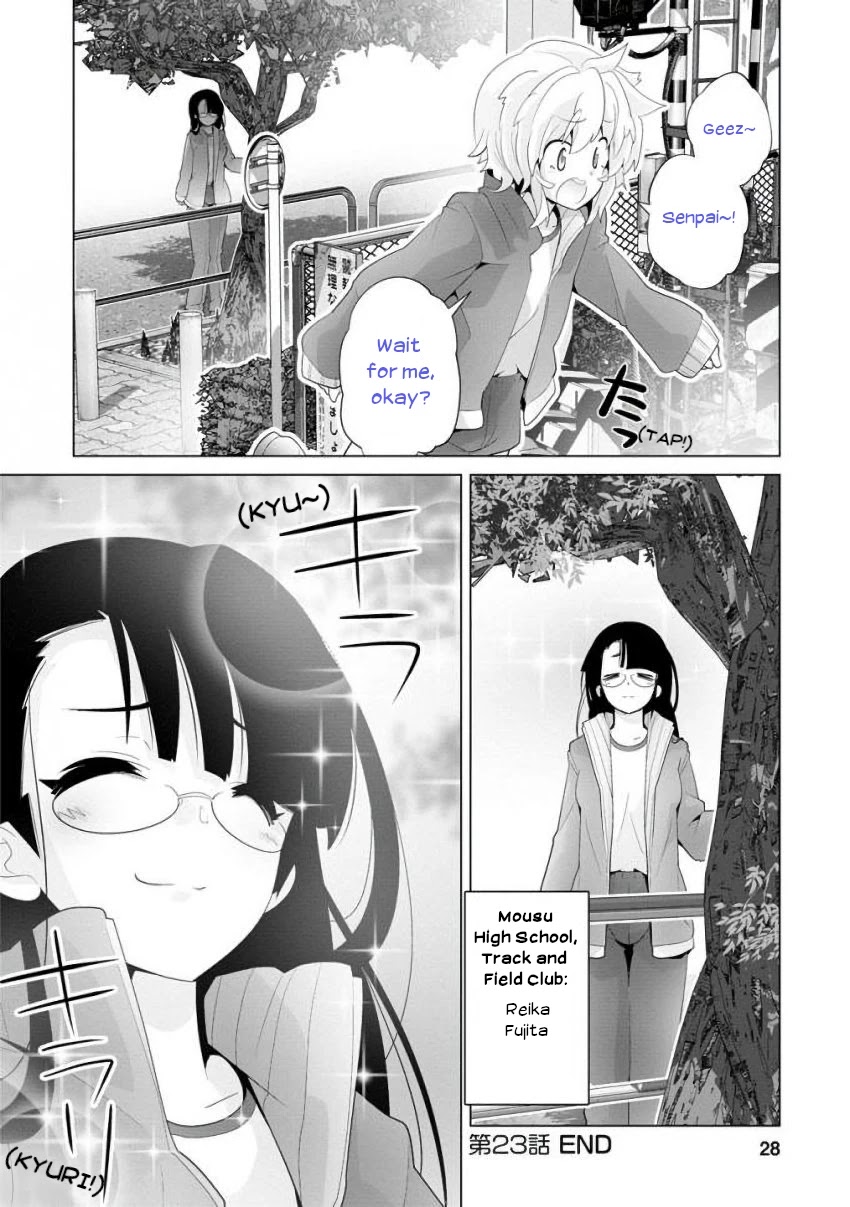 Fumikiri Jikan Chapter 23 page 12 - Chapter 23: How can my Kouhai be this cute? (1)