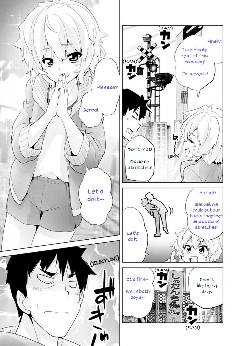 Fumikiri Jikan Chapter 23 page 3 - Chapter 23: How can my Kouhai be this cute? (1)