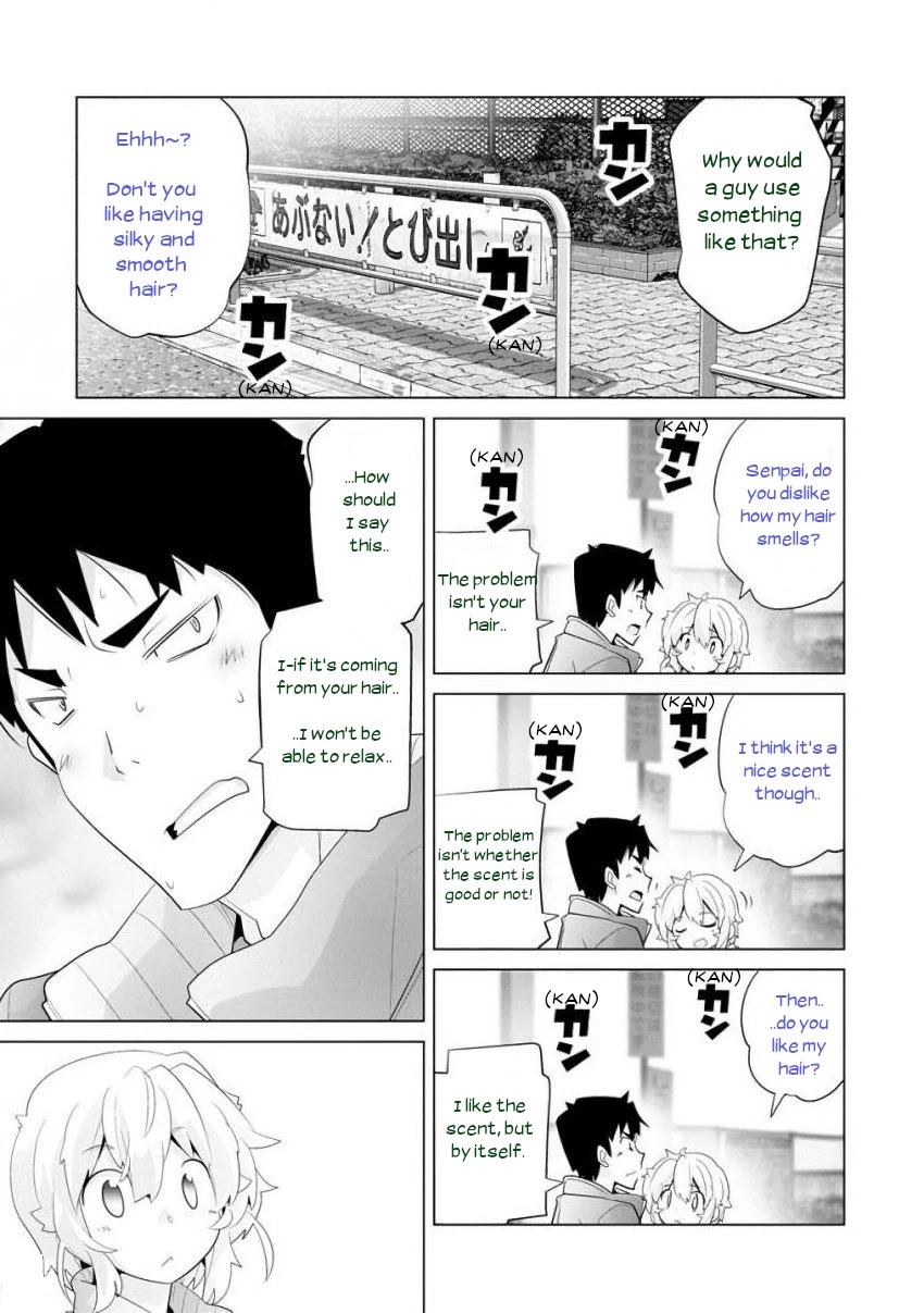 Fumikiri Jikan Chapter 23 page 7 - Chapter 23: How can my Kouhai be this cute? (1)
