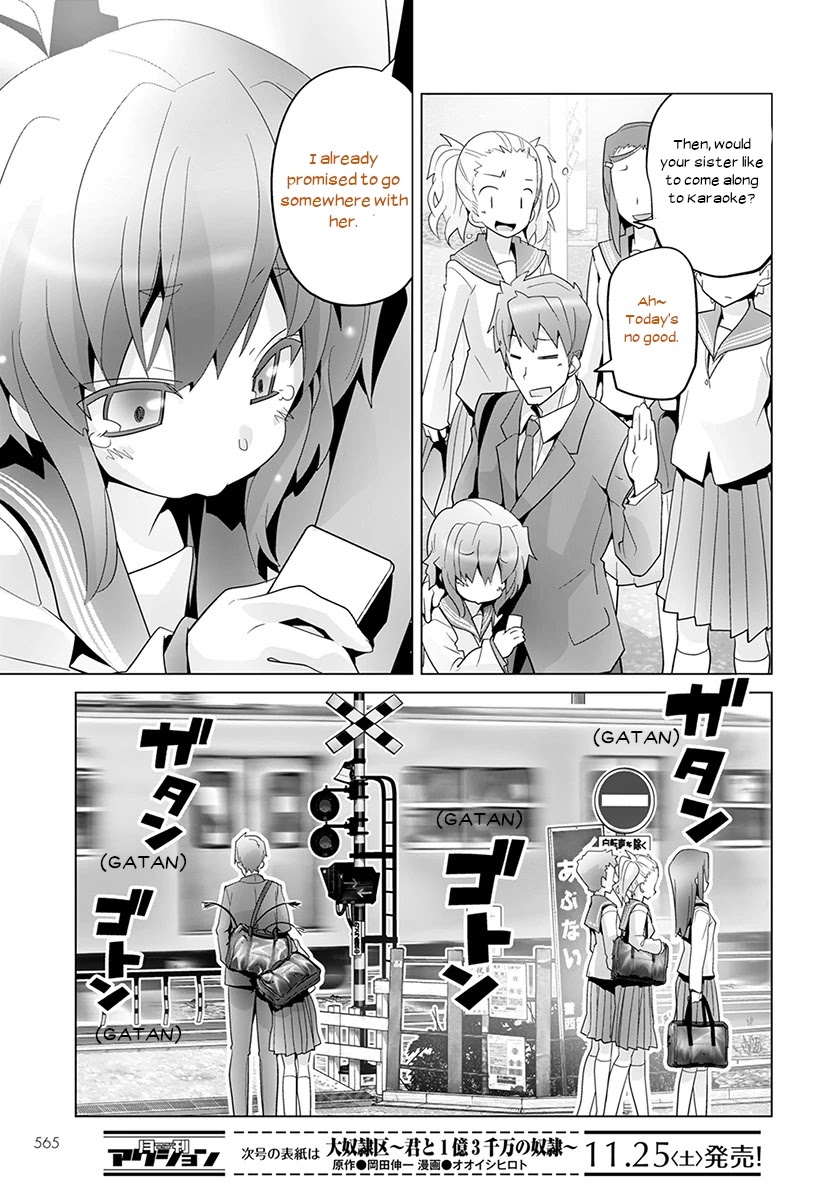 Fumikiri Jikan Chapter 28 page 11 - Chapter 28: SNS Siblings (3)