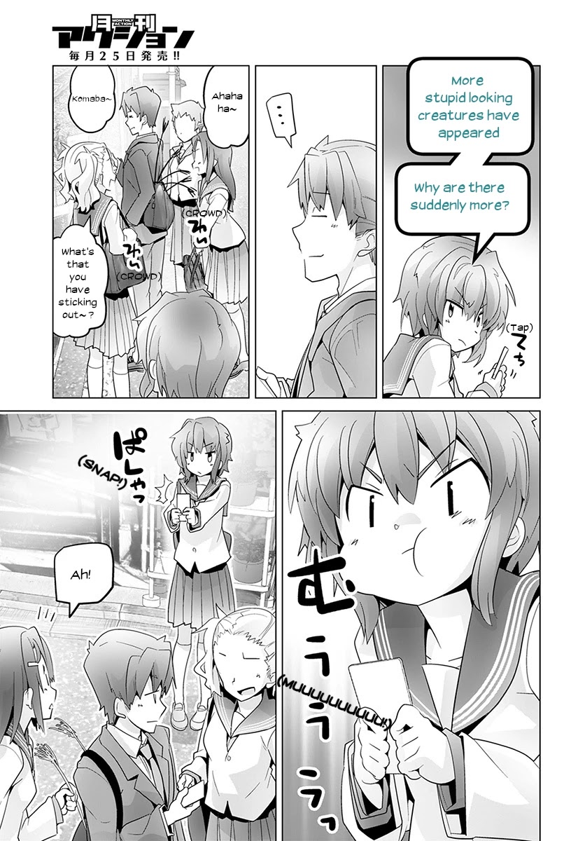 Fumikiri Jikan Chapter 28 page 7 - Chapter 28: SNS Siblings (3)