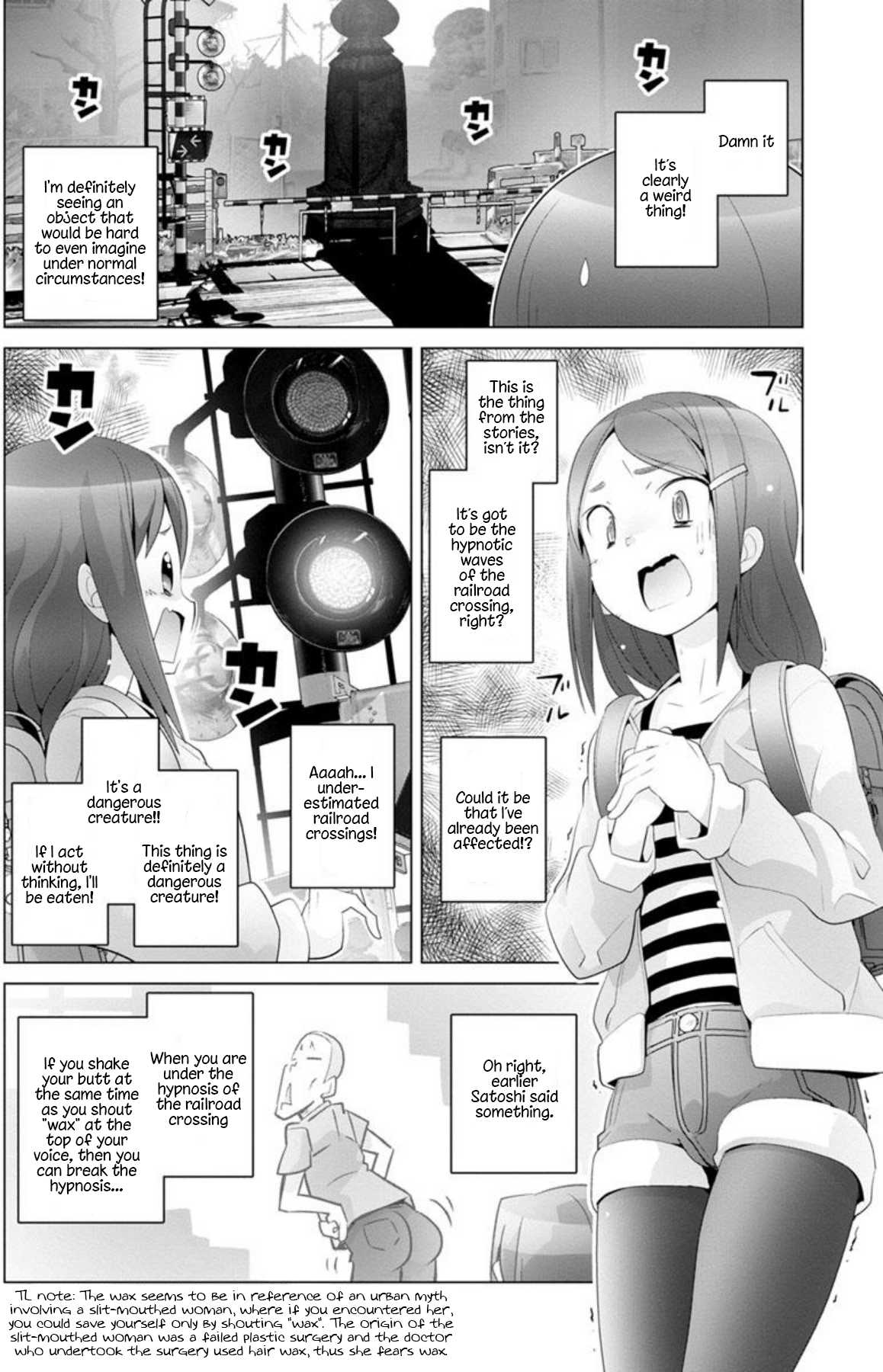 Fumikiri Jikan Chapter 3 page 10 - Chapter 3: Afterschool iron maiden