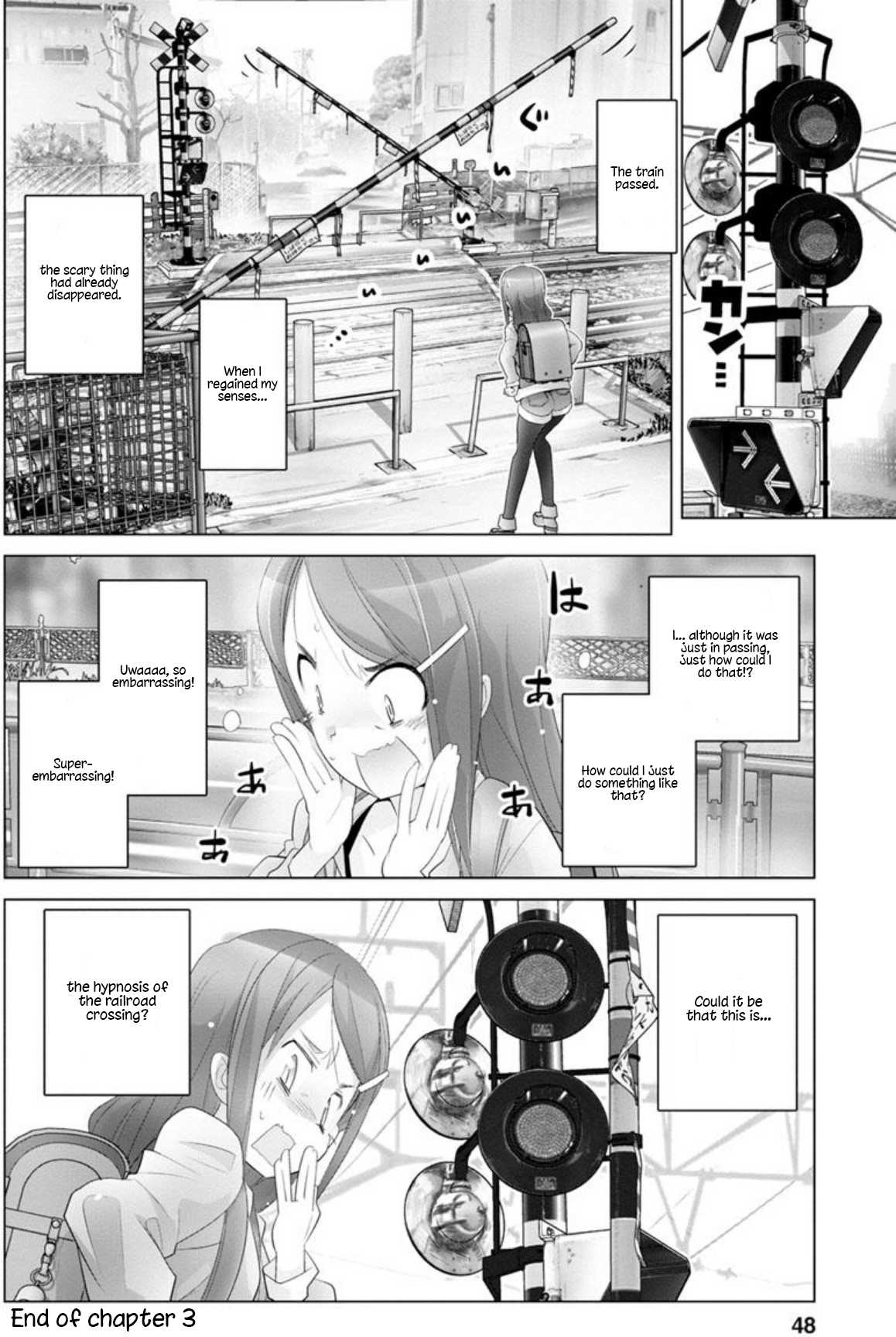 Fumikiri Jikan Chapter 3 page 14 - Chapter 3: Afterschool iron maiden