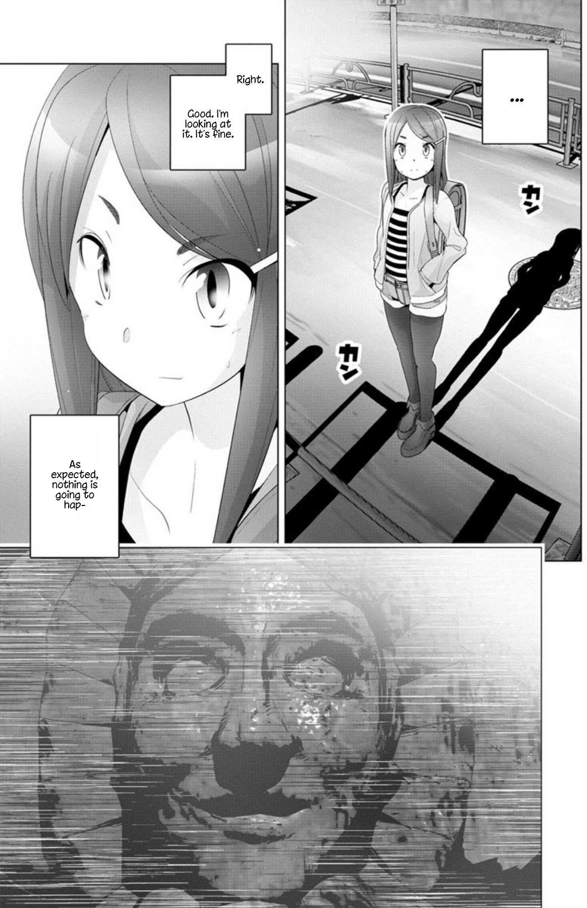 Fumikiri Jikan Chapter 3 page 7 - Chapter 3: Afterschool iron maiden
