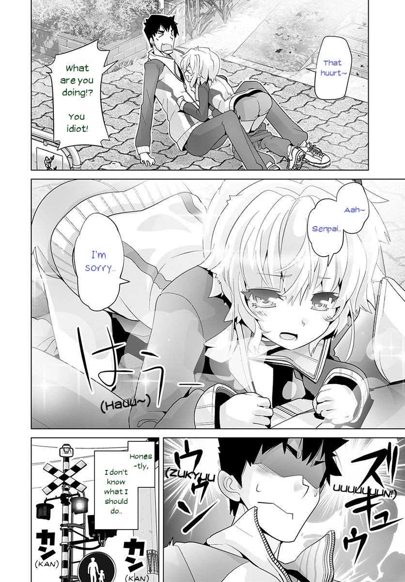 Fumikiri Jikan Chapter 35 page 6 - Chapter 35: How can my Kouhai be this cute? (2)