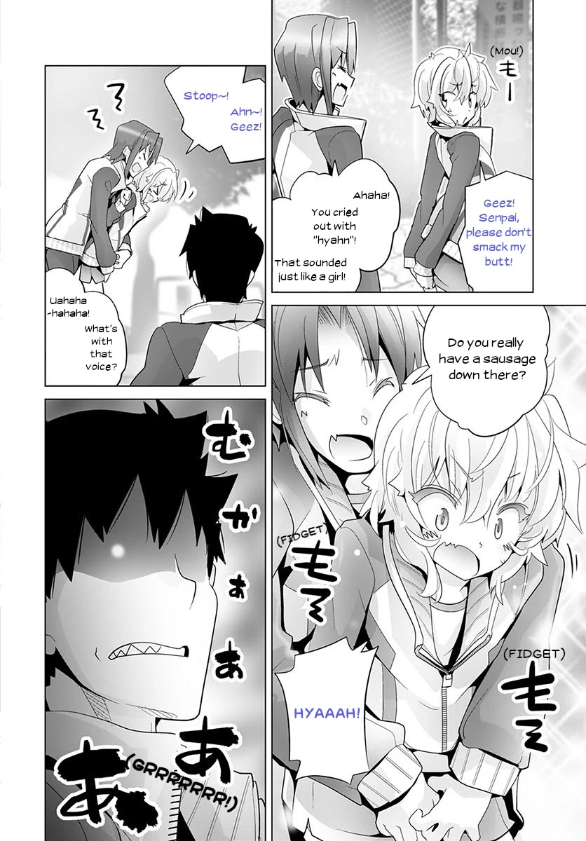 Fumikiri Jikan Chapter 35 page 8 - Chapter 35: How can my Kouhai be this cute? (2)