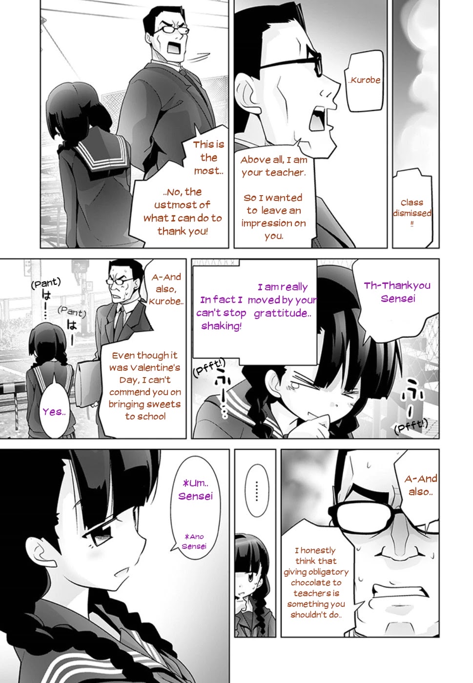 Fumikiri Jikan Chapter 38 page 11 - Chapter 38: Together With Sensei (3)