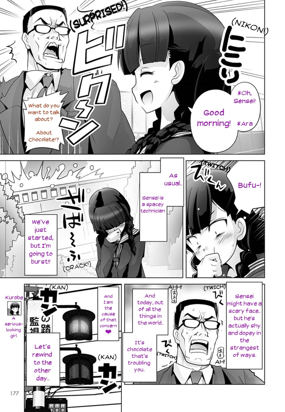 Fumikiri Jikan Chapter 38 page 3 - Chapter 38: Together With Sensei (3)