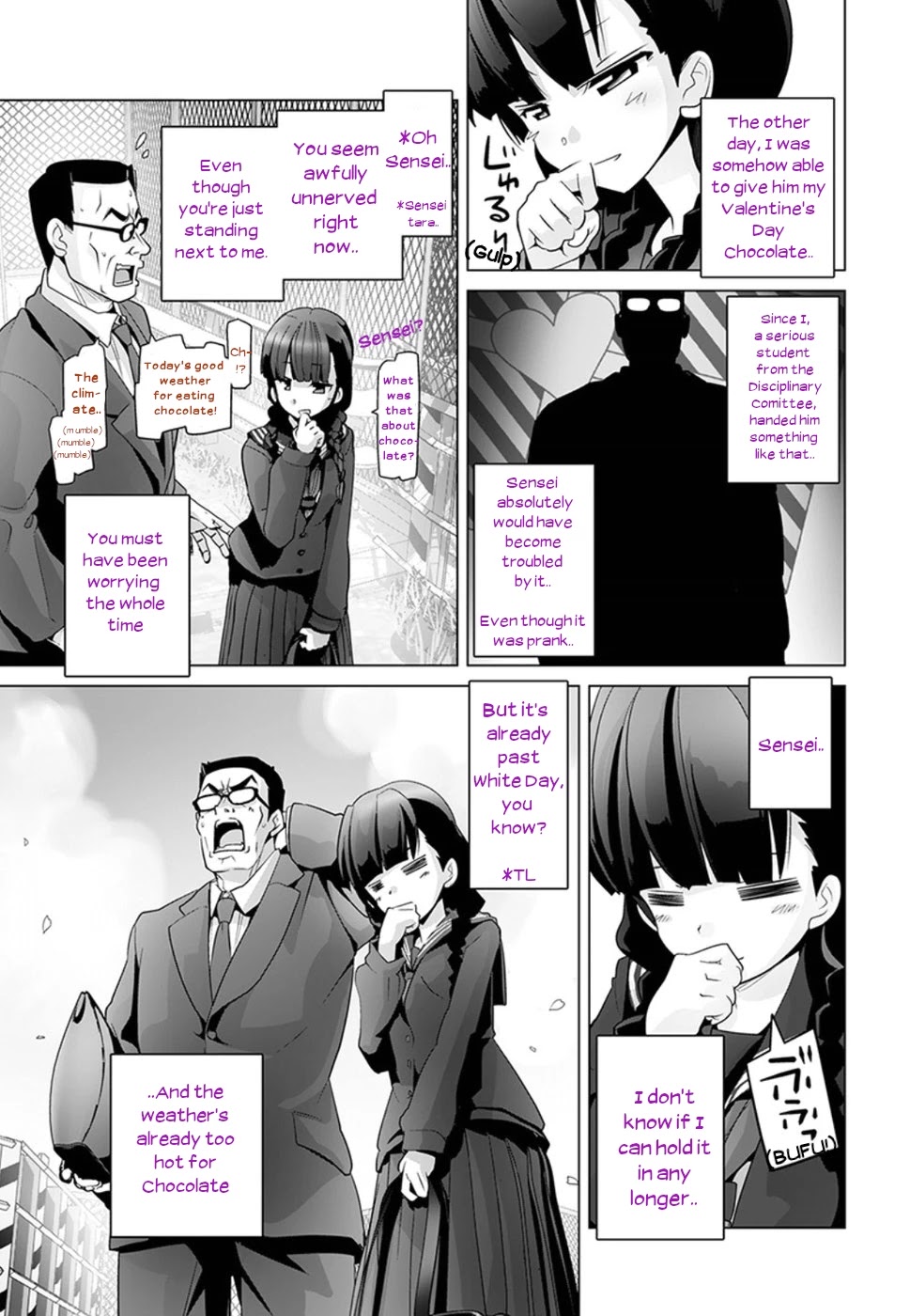 Fumikiri Jikan Chapter 38 page 5 - Chapter 38: Together With Sensei (3)