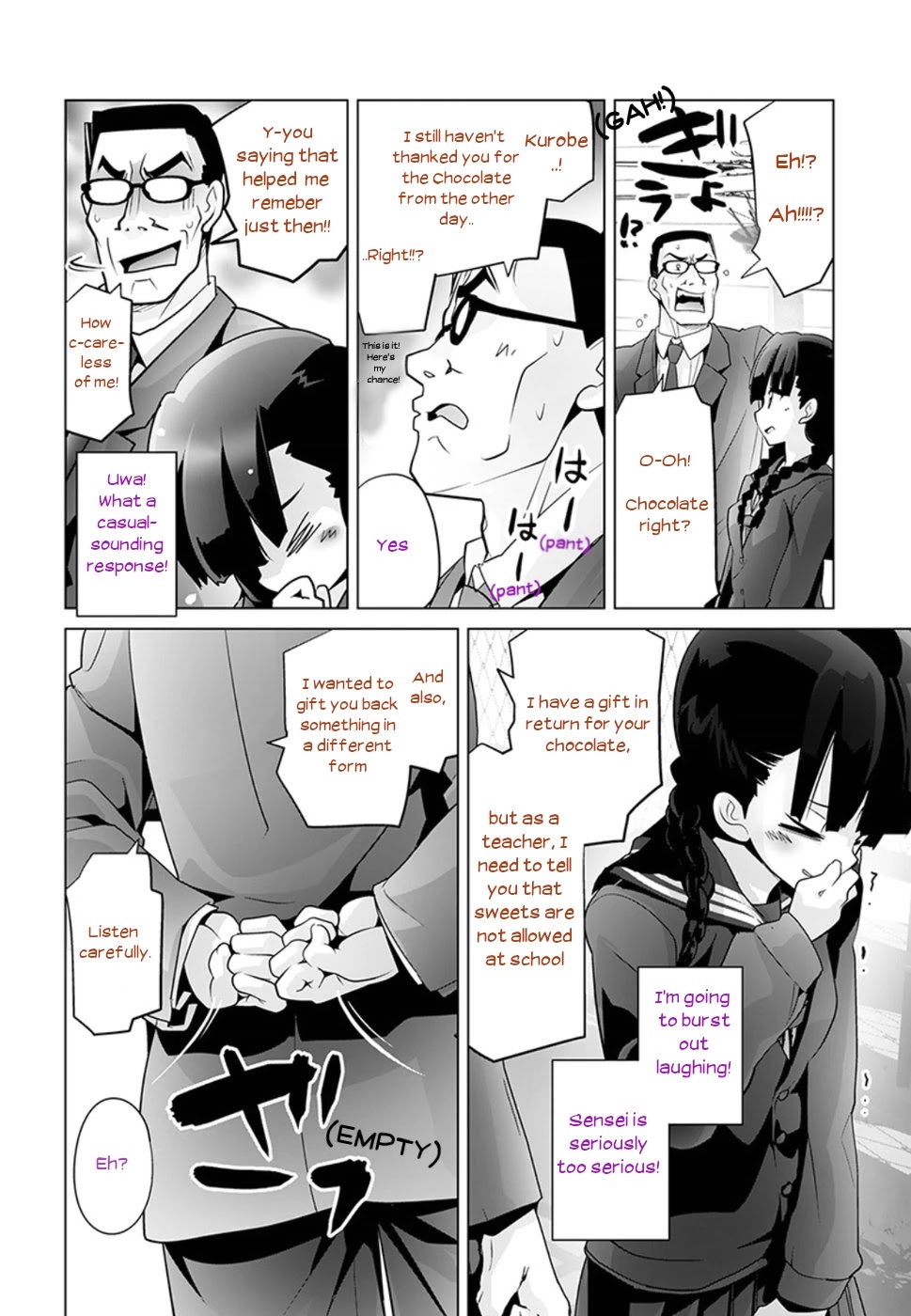 Fumikiri Jikan Chapter 38 page 8 - Chapter 38: Together With Sensei (3)