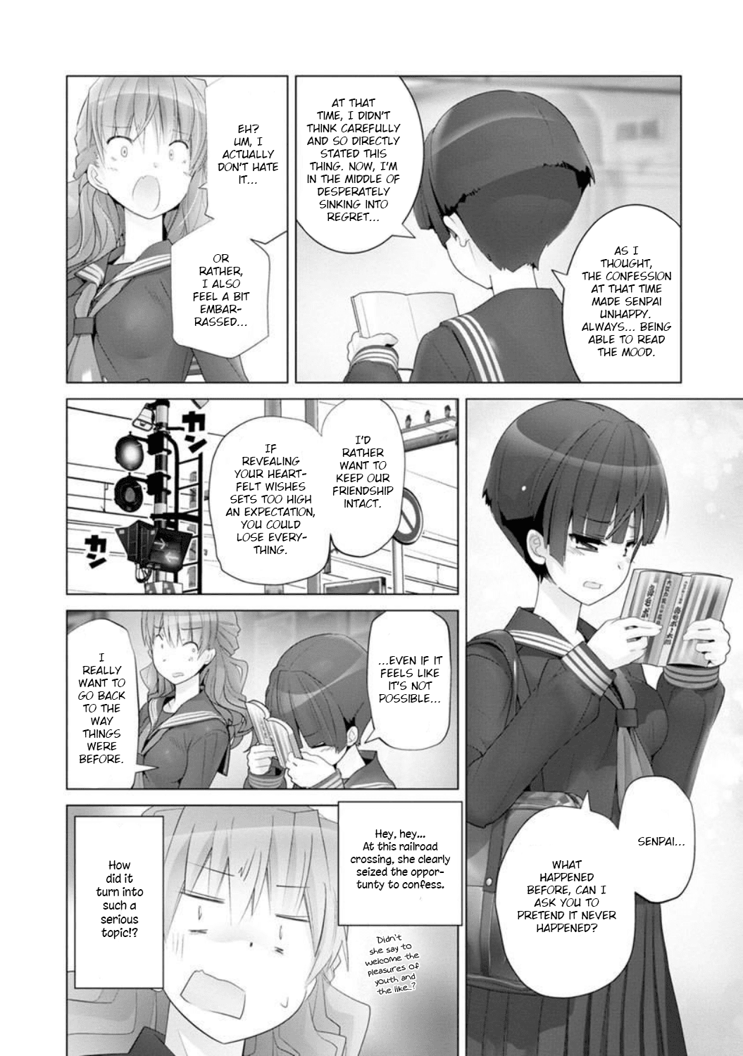 Fumikiri Jikan Chapter 4 page 8 - Chapter 4: Two people's youth (2)