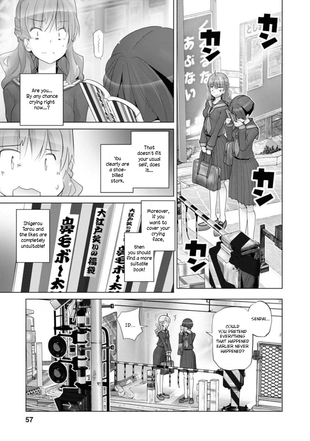 Fumikiri Jikan Chapter 4 page 9 - Chapter 4: Two people's youth (2)