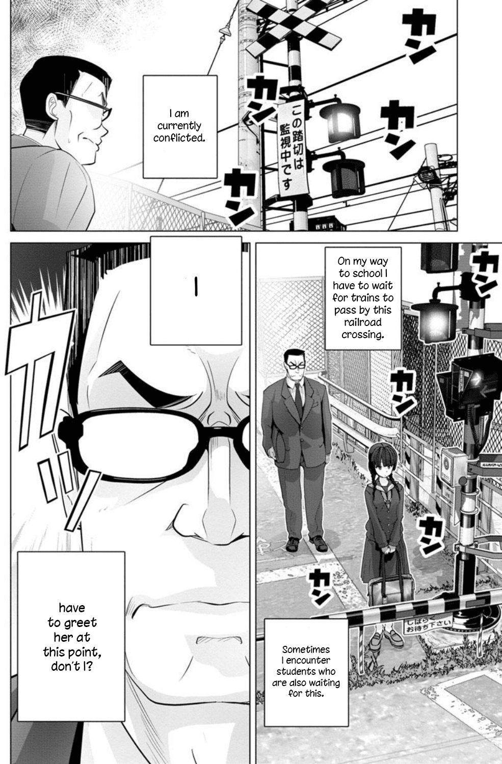 Fumikiri Jikan Chapter 5 page 2 - Chapter 5: Together with Sensei