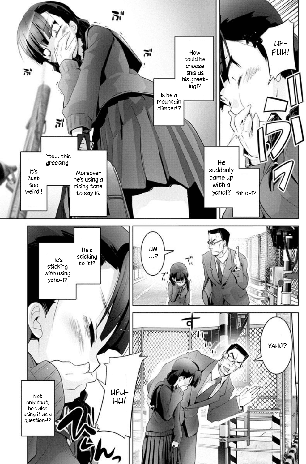 Fumikiri Jikan Chapter 5 page 7 - Chapter 5: Together with Sensei