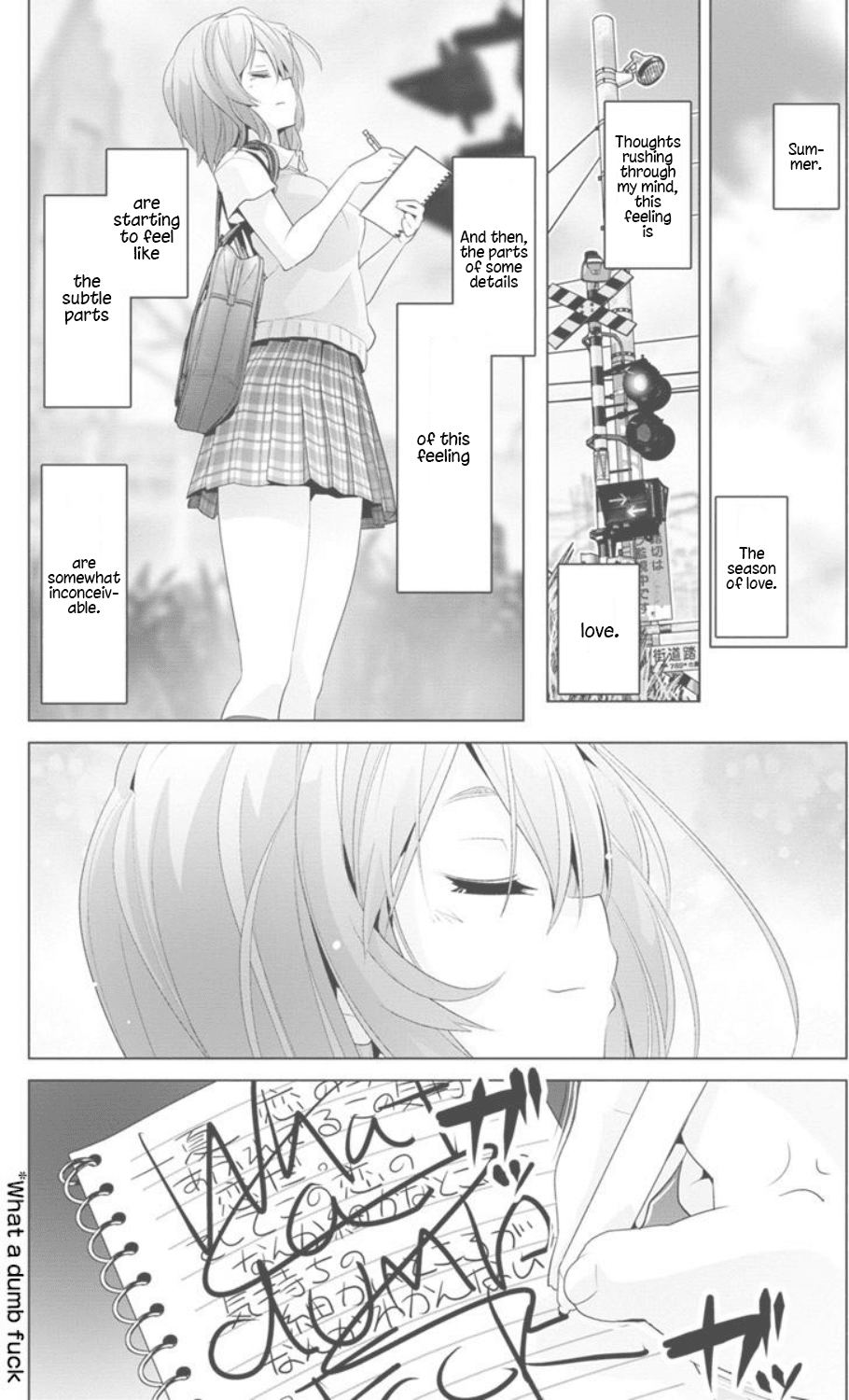 Fumikiri Jikan Chapter 7 page 6 - Chapter 7: Poet of the Railroad Crossing