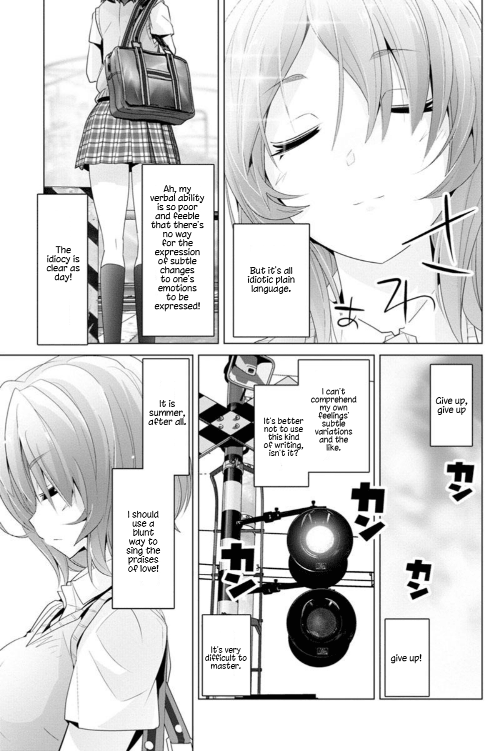 Fumikiri Jikan Chapter 7 page 7 - Chapter 7: Poet of the Railroad Crossing