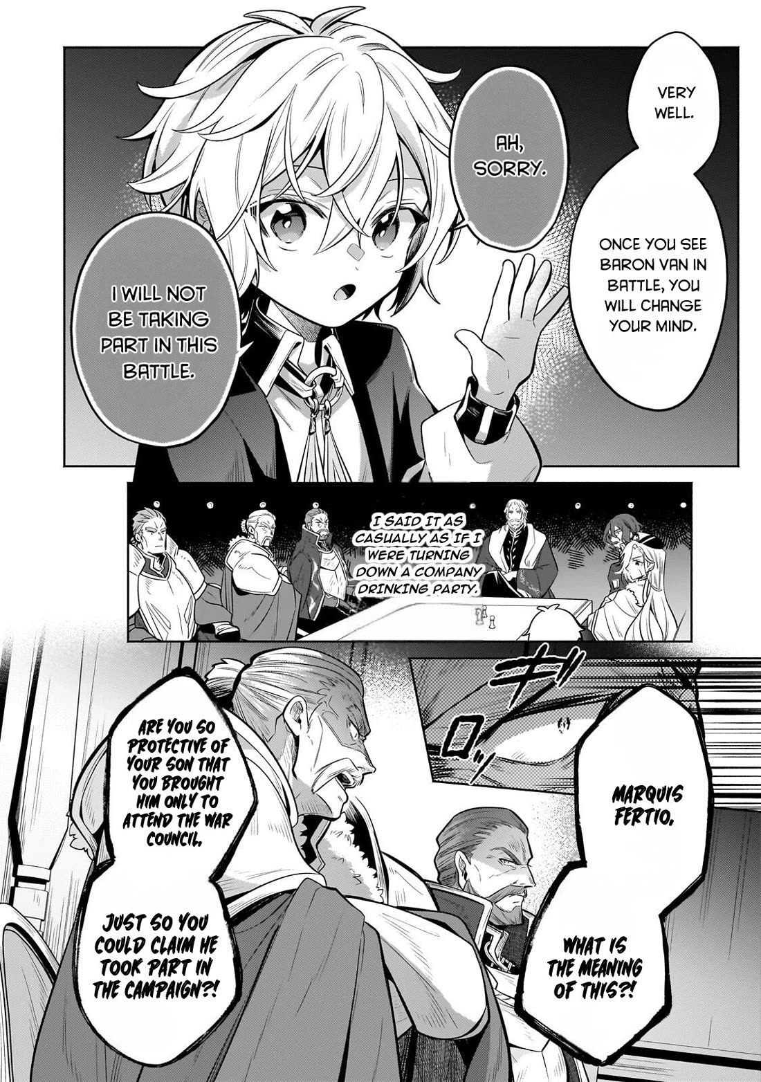 Fun Territory Defense by the Optimistic Lord Chapter 42 page 11 - Chapter 42: Father and son reunion