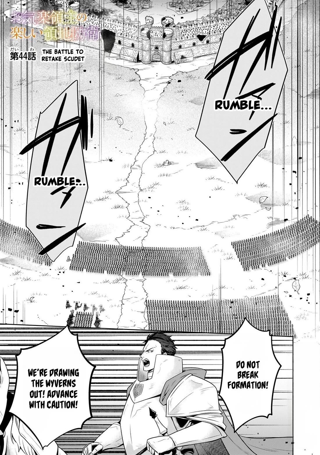 Fun Territory Defense by the Optimistic Lord Chapter 44 page 1 - Chapter 44: The Battle To Retake Scudet