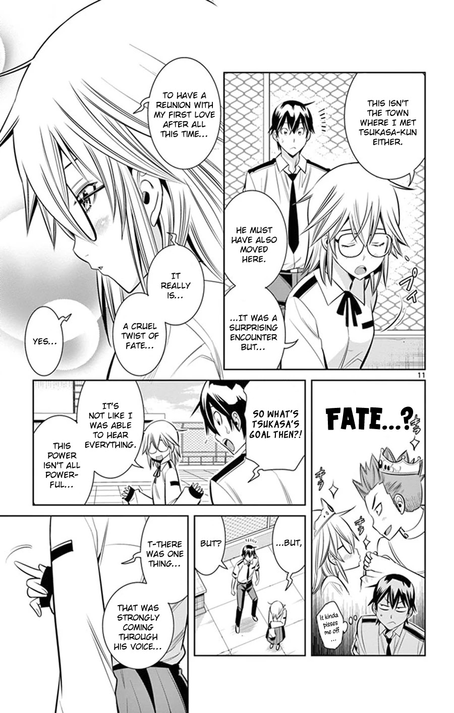 Fureru to Kikoeru Chapter 25 page 12 - Chapter 25: Speaking Of Problems