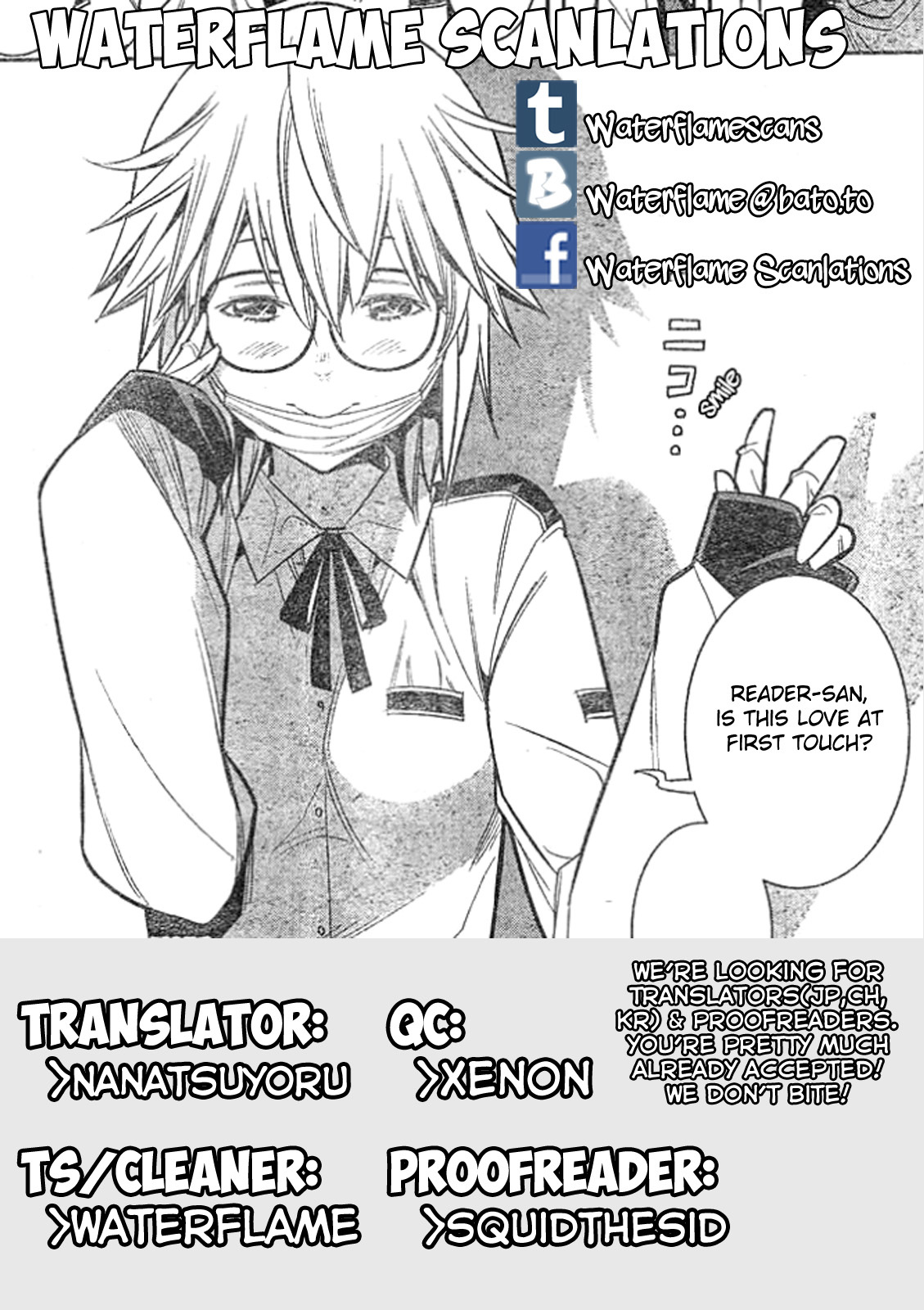 Fureru to Kikoeru Chapter 3 page 1 - Chapter 3