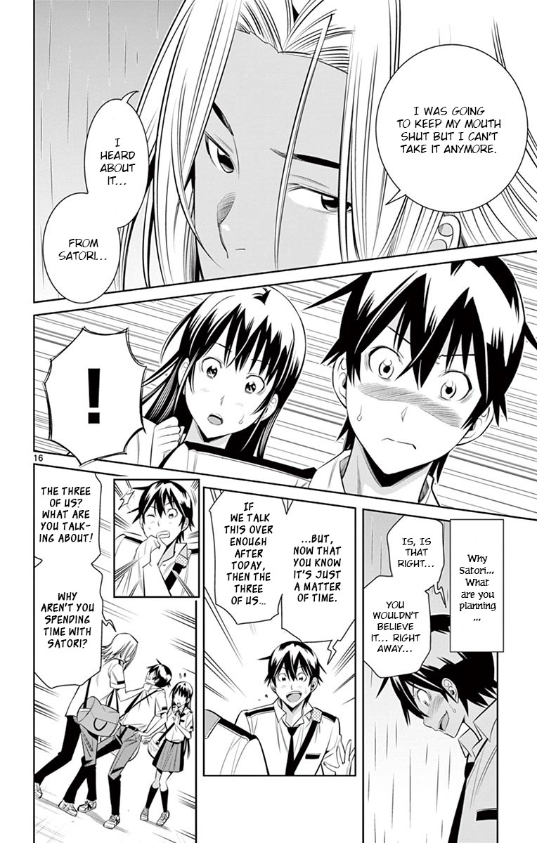 Fureru to Kikoeru Chapter 31 page 16 - Chapter 31: Because of Satori...