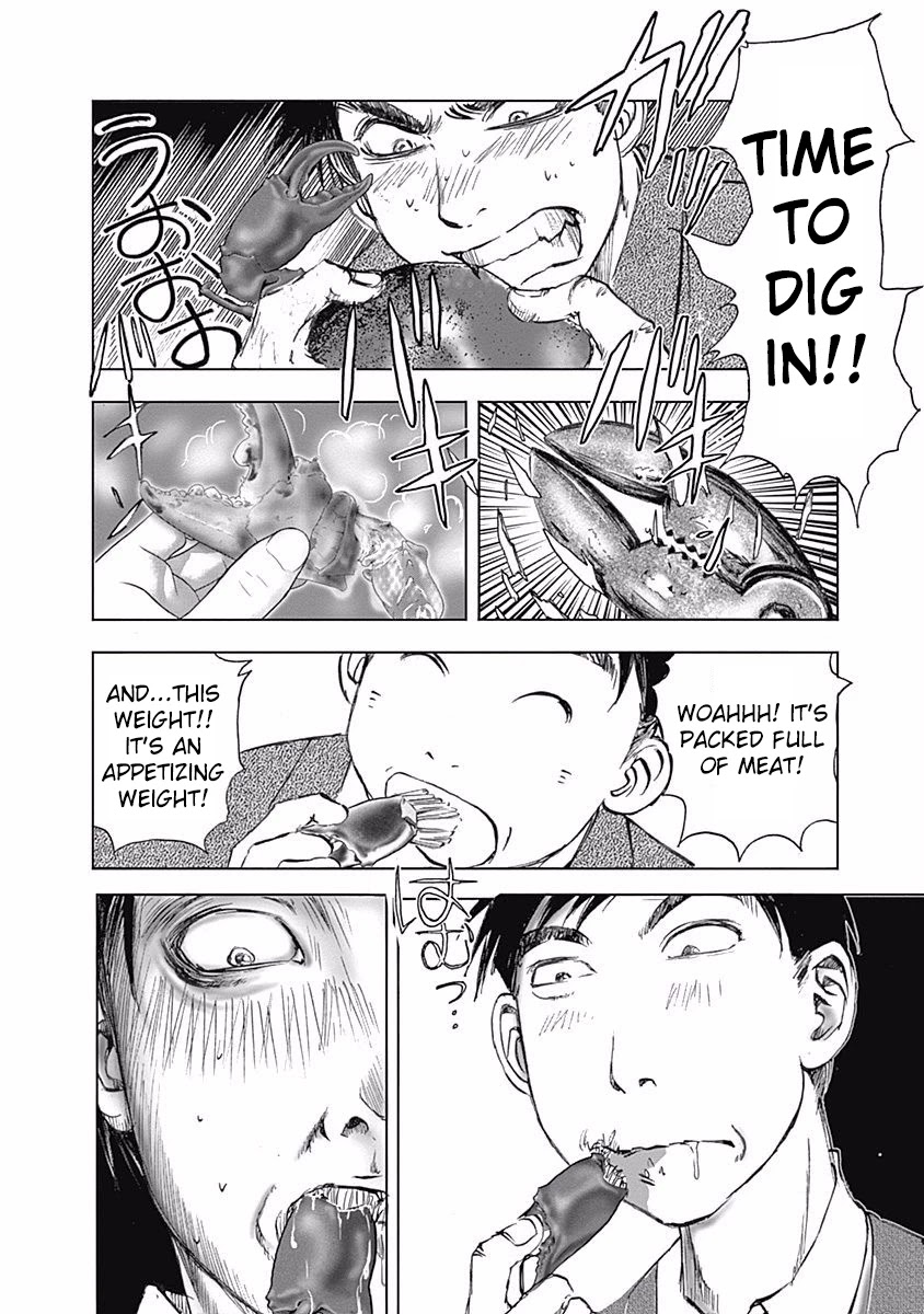 Furin Shokudou Chapter 1 page 22 - Chapter 1: Crab Carnival (Shizuoka Prefecture・Douman Crab)