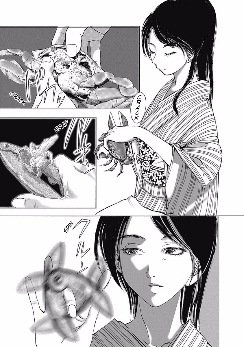 Furin Shokudou Chapter 1 page 25 - Chapter 1: Crab Carnival (Shizuoka Prefecture・Douman Crab)