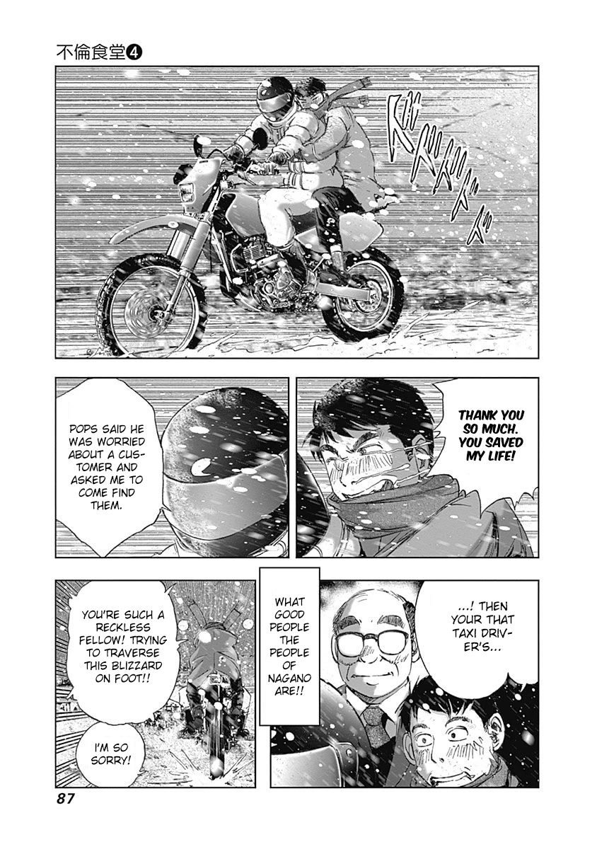 Furin Shokudou Chapter 25 page 13 - Chapter 25: A Heart-Warming Kiss