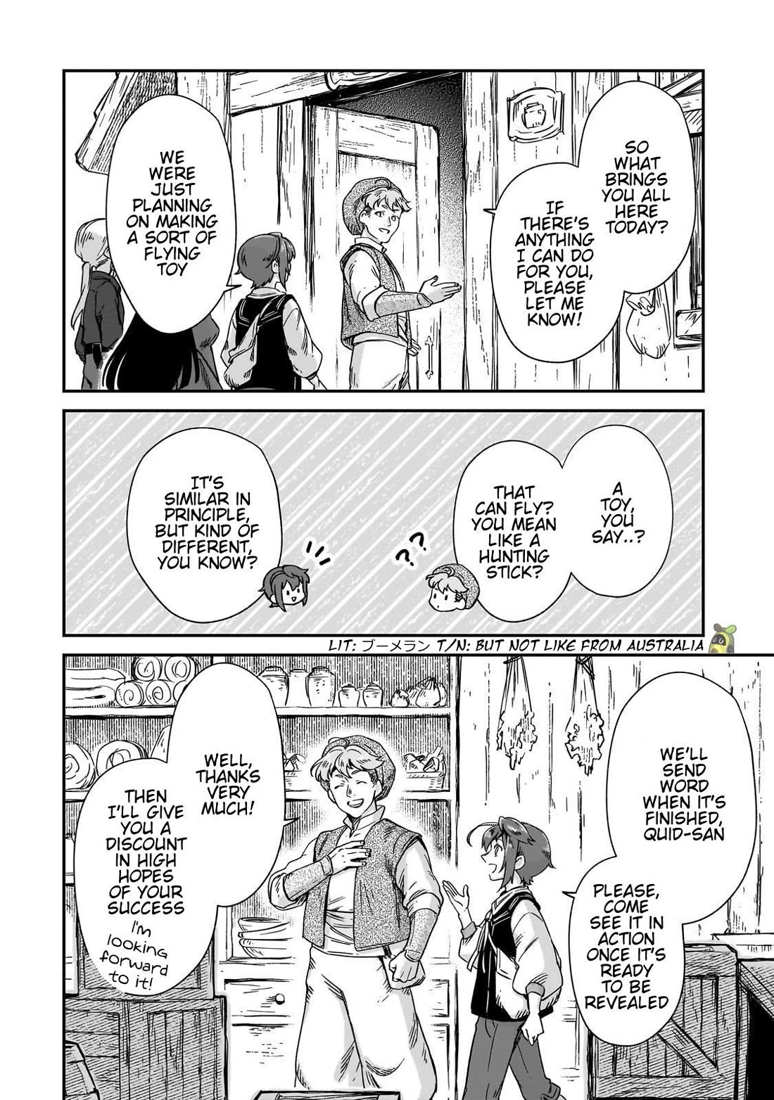 Fushi no Kami: Rebuilding Civilization Starts with a Village Chapter 37 page 12 - Chapter 37: A Fair Wind