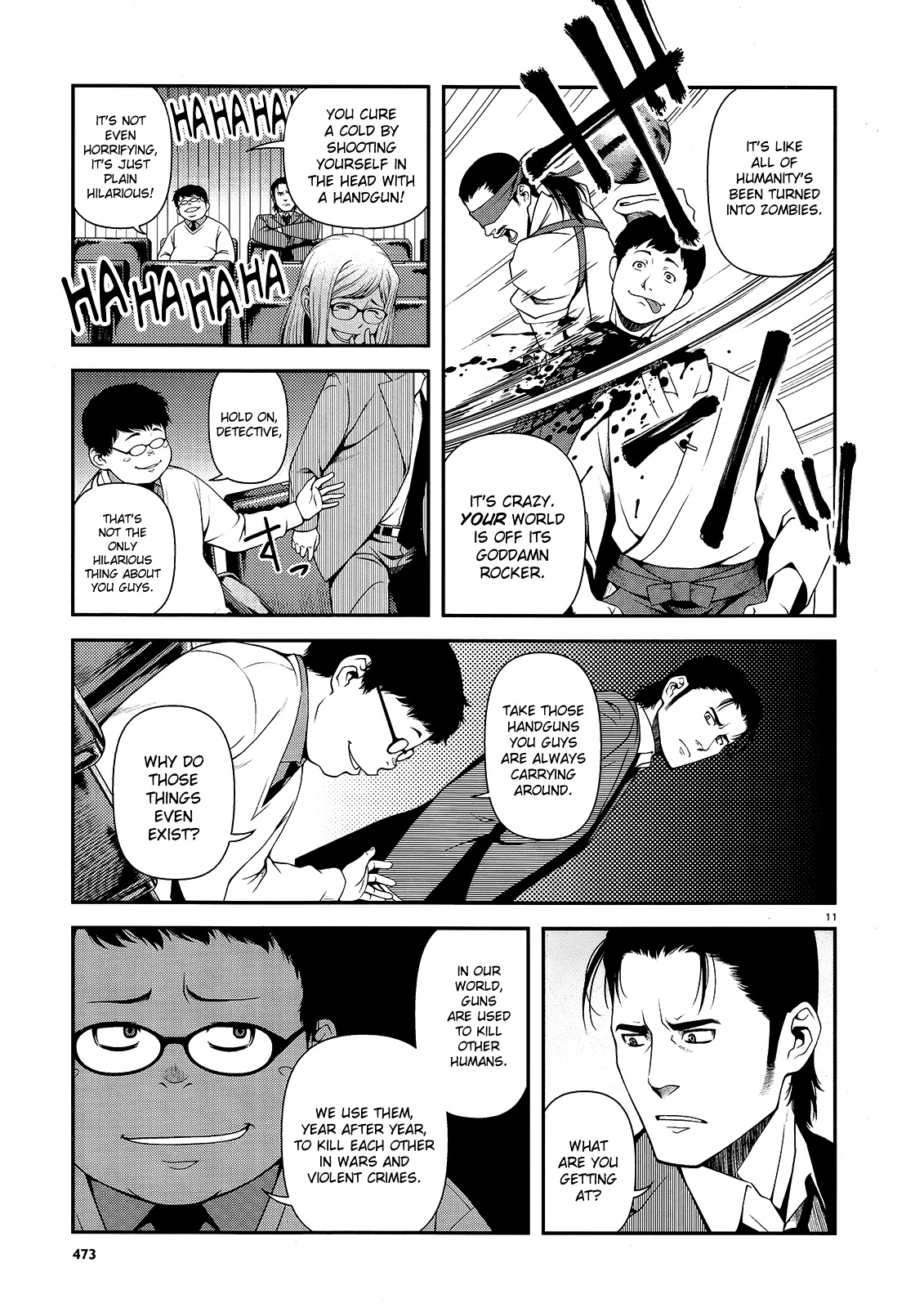 Fushi no Ryouken Chapter 13 page 11 - Chapter 13 : Zombie World