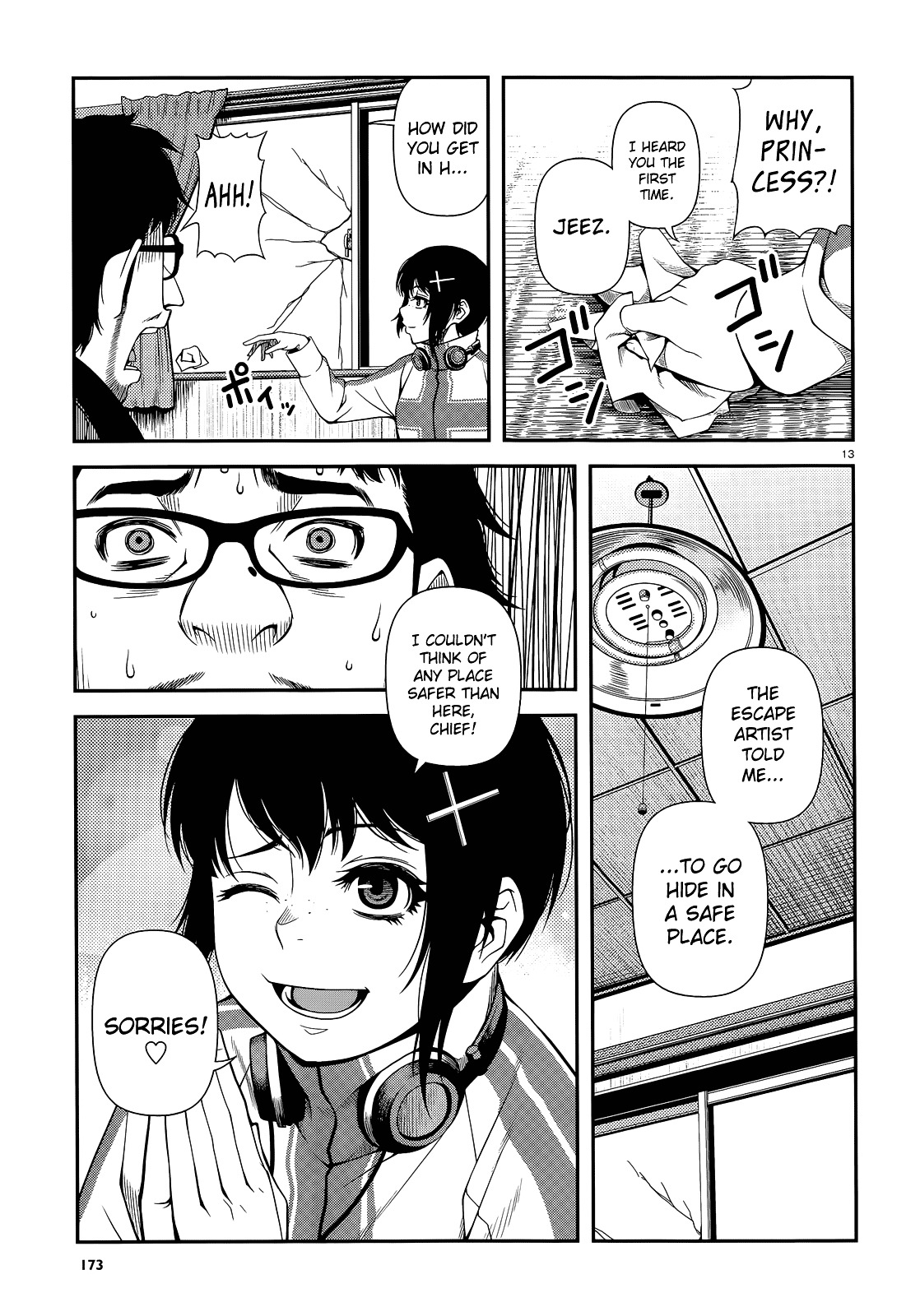 Fushi no Ryouken Chapter 17 page 13 - Chapter 17 : Tobita-san, Are You There?